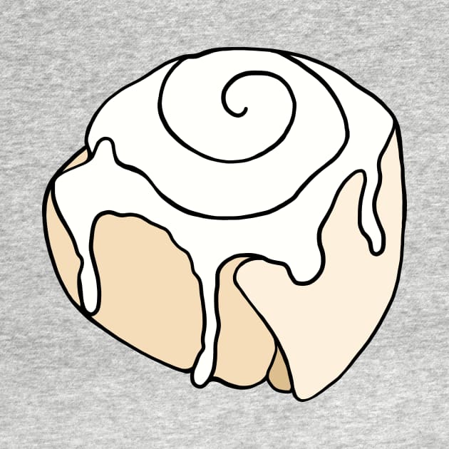 Cinnamon Roll Illustration by murialbezanson